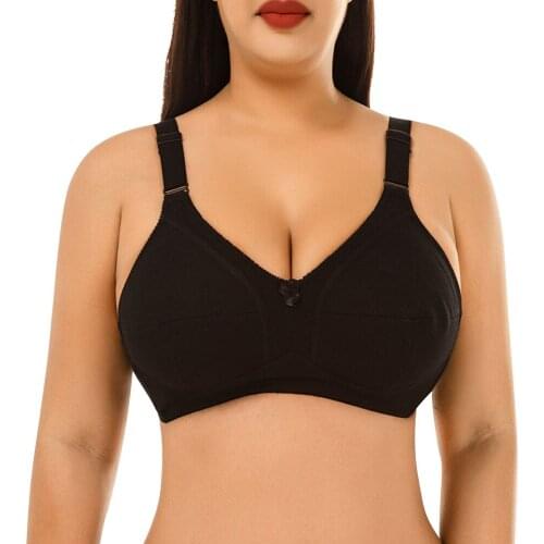 Sexy Woman Breathable And Comfortable Large Size Thin Cup to Receive Breasts Adjustment Chest Shape Fixed Double Shoulder Strap