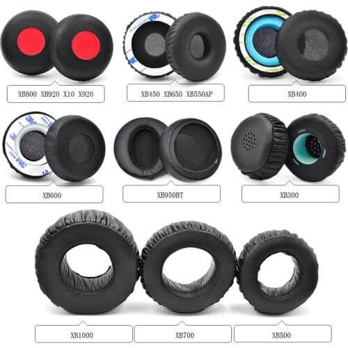 For SNOY XB300 XB400 XB500 XB600 XB700 XB1000 Headphones Replacement Soft Foam Ear Pads Cushion Cover EarPads High Quality