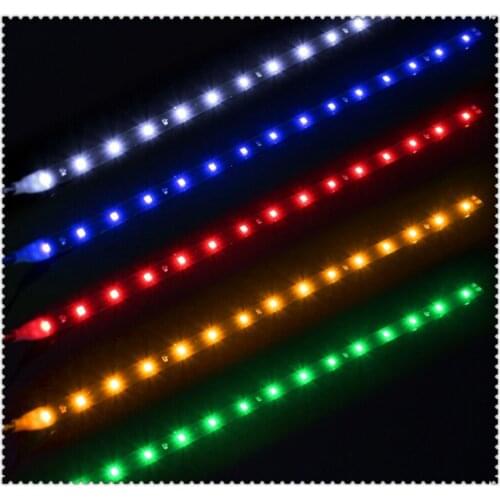 LED light bar Christmas car decoration 12V 15SMD30cm driving motorcycle for BMW all series F-series E46 E90 F09 1 2 3 4 5 6 7