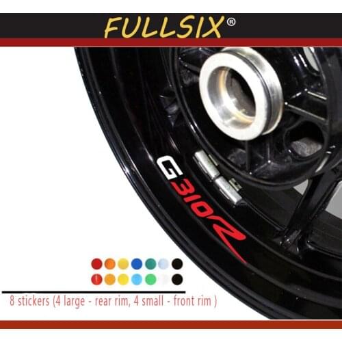 Motorcycle tire reflective sticker creative wheel rim logo decal moto Decorative accessories for bmw G310R