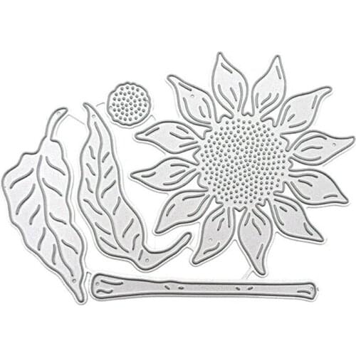 Spring Flowers Trees Shaped Carbon Steel Cutting Dies DIY Scrapbooking Photo Album Embossing Paper Cards Making Stencil
