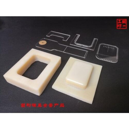 Lighter Sleeve Mold Zippo Regular Size Suitable for Vegetable Tanned Leather Cold Compression Molding Type Acrylic Version Type