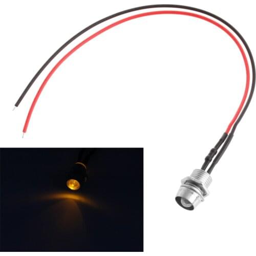 1PC White Red Blue LED Indicator Light Lamp Dash Directional Car Motorcycle Boat 12V LED Lights