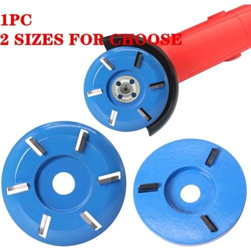 1pc 3/6 Teeth Power Wood Carving Disc Tool Milling Cutter 90mm Diameter 16mm Bore Angle Grinder Attachment