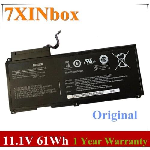 7XINbox 11.1V 61wh Original AA-PN3NC6F AA-PN3VC6B Laptop Battery For SAMSUNG NP-SF310 NP-SF410 NP-SF510 SF310 SF410 SF510