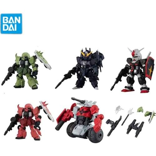 BANDAI Gundam Gashapon ENSEMBLE MSE 18 MSE18 RX-78-1 Model Kids Assembled Toy Robot Anime Action Figure Collections Puzzle Gifts