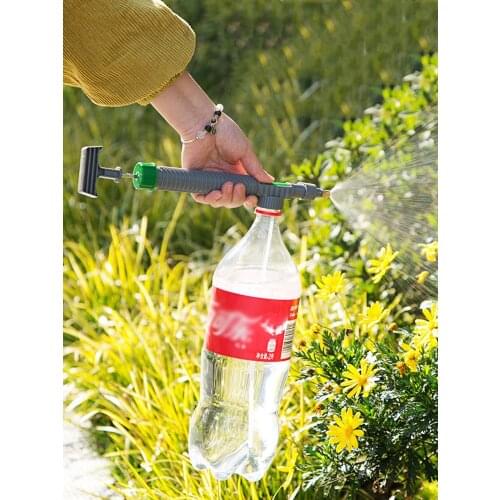 Household Watering Nozzles Coke Sprite Beverage Bottle Universal Sprayer Accessories Sprinkler Spray Can Atomizing Nozzle