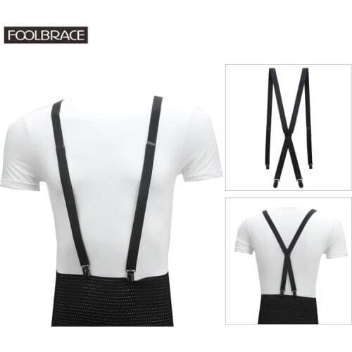 2cm Width X-back Slim Skinny Unisex Men/Women Suspender Handmade Brace Cutie Creative Thin Body Plating Metal