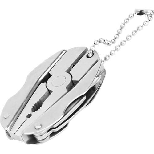 Multi Tool Outdoor Portable Hand Tool Mini Multitool Pliers Knife Screwdriver Keychain