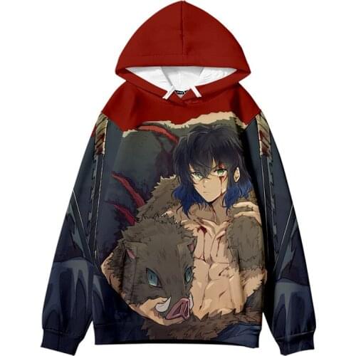 2021 New Anime Demon Slayer Pullover Sweatshirt Women Men Cosplay Costume Demon Slaying Corps Uniform Hoodie Top
