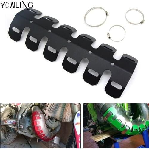 New Motorcycle Exhaust Muffler Pipe Heat Shield Cover Guard FOR Kawasaki HONDA PCX125 PCX150 GROM MSX125 MSX 125