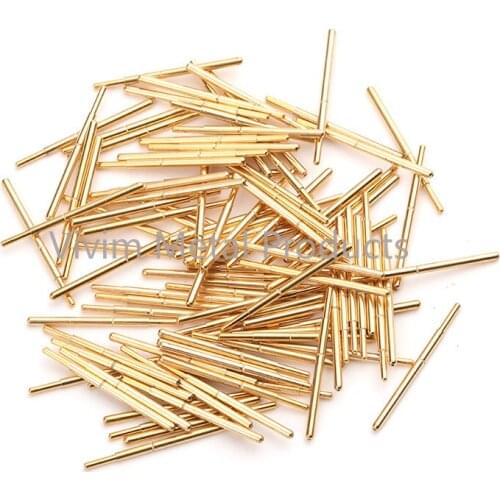 PA160-J1 Spring Test Probe Metal Convenient And Durable Test Probe 100 / Pcs Test Probe Sleeve Length 24.5mm Spring Probe