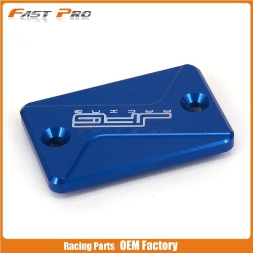 CNC Alloy Front Brake Reservoir Fluid Cover Cap Fit For YAMAHA Tricker Serow250 XT250X WR 250 R X YFZ450 Raptor 250 700 ATV