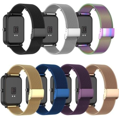 100pcs20MM Stainless Steel Watchband Watch Strap for Samsung Galaxy Watch 42MM/ Galaxy Active For Huami amazfit GTS /amazfit BIP