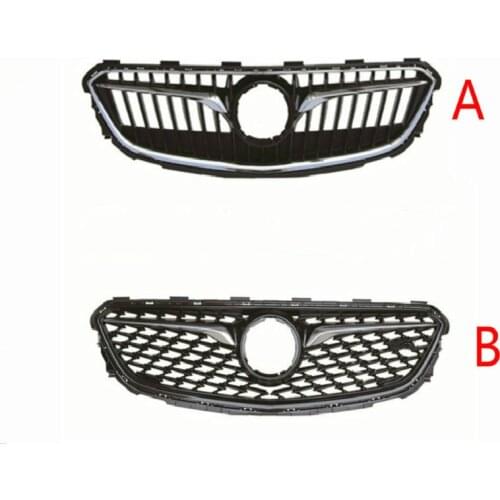 Mid-grid Assembly Honeycomb and Vertical Front Air Intake Grille mid-grid Bright Strip For Buick Regal 17-18-19
