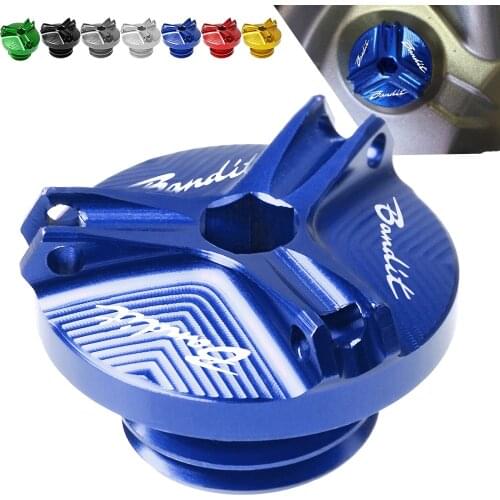 For Suzuki GSF650 S N GSF250S Bandit 1996-2006 2005 2003 2002 2001 Motorcycle M20*2.5 Engine Oil Filter Cup Plug Cover Screw