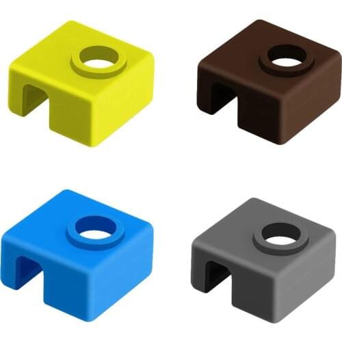 3D Printer parts for MK8 Protective Silicone Sock Cover Case for Heater Block of MK7/MK8/MK9 Silicone Hot End Sock