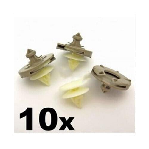 10x Plastic Door Card Clips for VW Golf Mk3 & Vento- Trim Clips for Door Panel