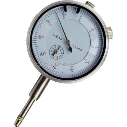 0-10mm 0-5mm 0-3mm 0.01mm Dial Indicator Gauge metric dial Meter Indicator Gauge measure instrument Tool dial gauge