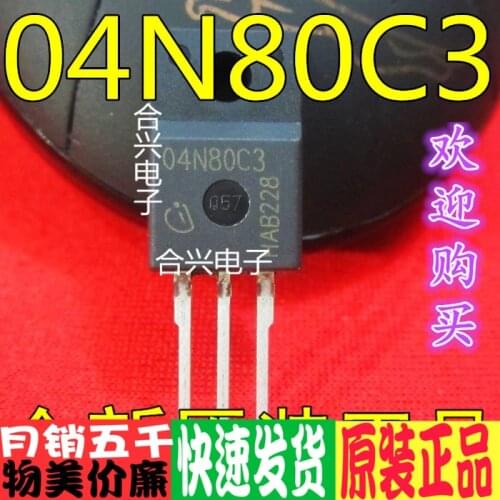 04n80c3 Spa04n80c3 MOS Tube TO-220F Can Be Replaced! The Real Brand New & Original