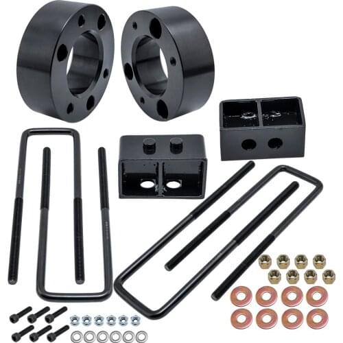 3" Front 3" Rear Suspension Leveling Lift Kit 2WD 4WD Fit 2019 for Ford F-150 Platinum Crew Cab Pickup 4-Door 3.5L Left, Right