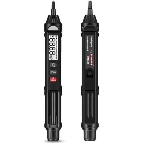 3in1 Mini Pen Auto Digital Multimeter AC/DC Voltage Resistance Diode Capacitance Tester True RMS Phase Sequences Meter Tools