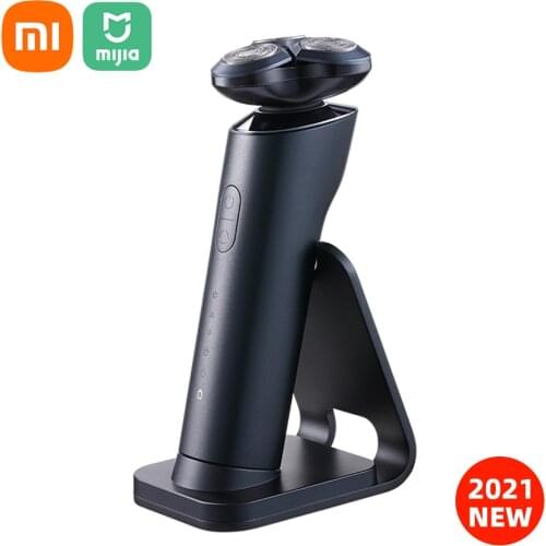 Xiaomi Mijia Electric Shaver S700 Ceramic Blade IPX7 Waterproof Razor Beard Machine 360 Degree Shock Absorption 3 Gear Speed