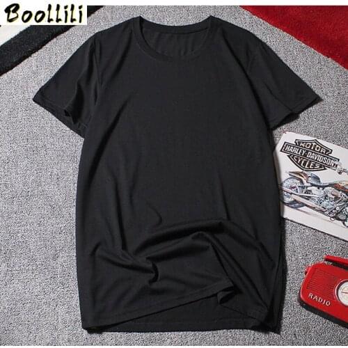 Summer T-shirts Plus Size Big 6XL Men Casual 8XL 10XL Cotton Simple Home Tees Solid Color Black 52 54 56 58 60 62 64 66 68 70