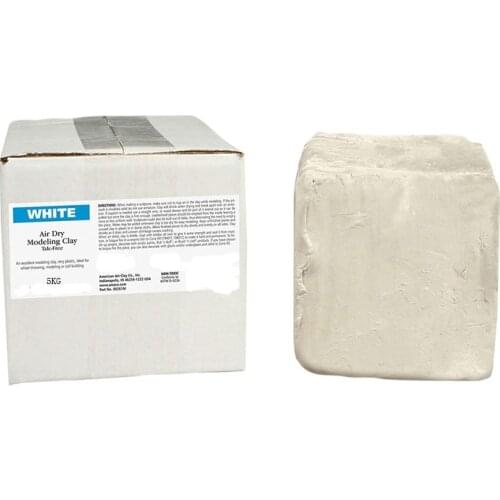 3KG/Box Modeling Clay Sculpting and Molding Premium Air Dry Clay Ceramic Clay Professional Pottery Teaching Clay DIY
