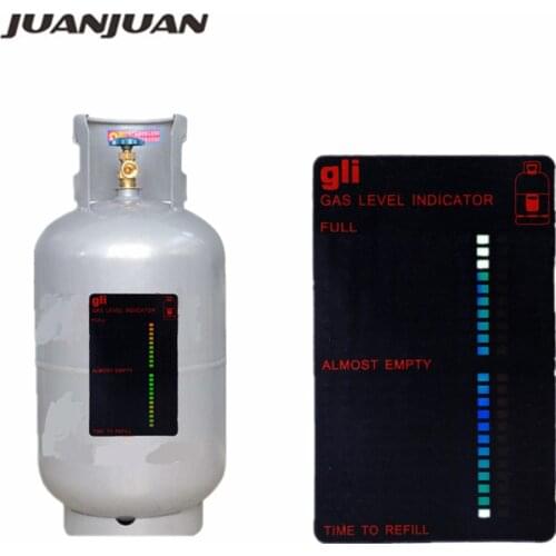New Arrived Propane Butane LPG Fuel Gas Tank Level Indicator Magnetic Gauge Caravan Bottle Temperature Measuring Stick 10