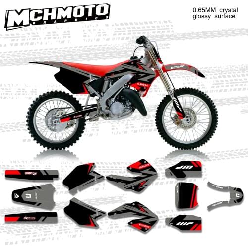MCHMFG Fairing Sticker for Honda 00-01 CR125-250 2000 2001 Motocross Graphics Decal Kit for Honda CR250 125 2002-2012