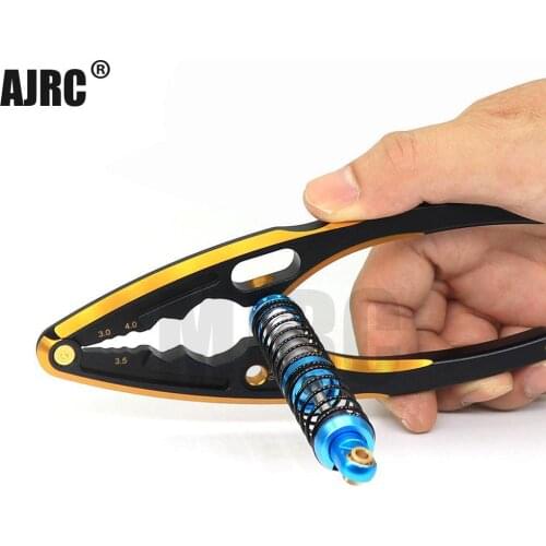 MJRC Remote control model car tool Metal multi-function shock absorber pliers Rod ball head clamp Shock absorber clip