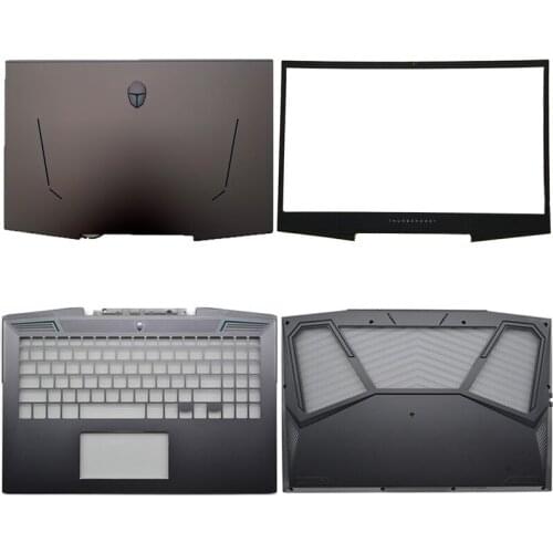 New laptop lcd back cover/front bezel/lcd hinges/hand rest/bottom case for thunderobot 911pro