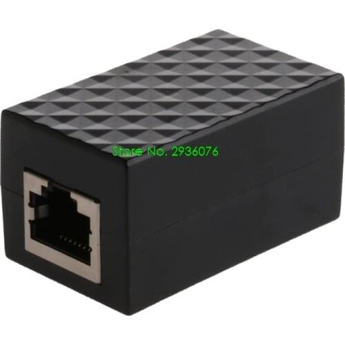 2018 New Lightning Arrester RJ-45 Adapter Ethernet Surge Protector Network Protect Device Support