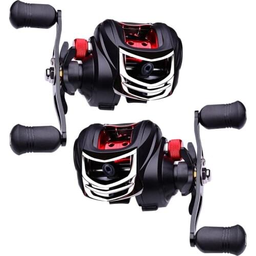 2021 New Metal Spool Baitcasting Reel 8kg Max Drag 7.2:1 High Speed Gear Ratio Saltwater Freshwater fishing wheel Fishing Reel