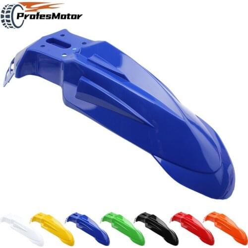 Motorcycle Front Fender Plastic Kit Mudguard For Kawasaki Honda Suzuki Motorcycle Accessories Moto Fender garde