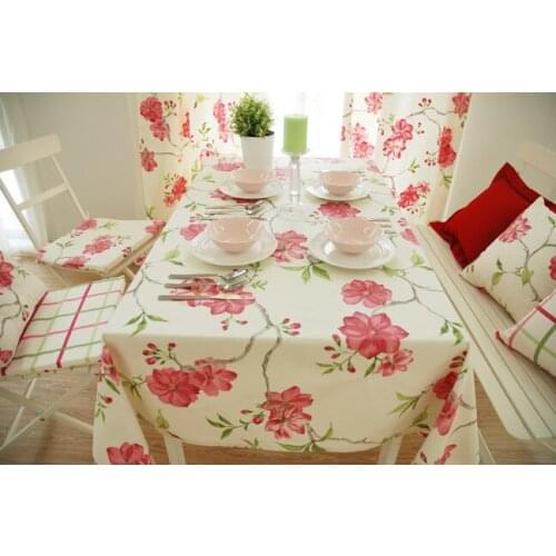 European-style garden style printed cotton tablecloth rectangular tablecloths, cloth dust cover piano