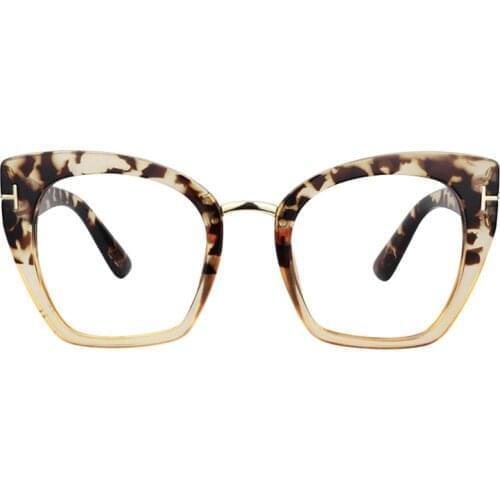 Zeelool Readers Thick Cat Eye Reading Glasses for Women Lulu VFP0255