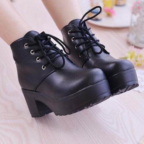 2021 NEW Spring autumn new style women boots fashion martin boots hells shoes short boots free shipping