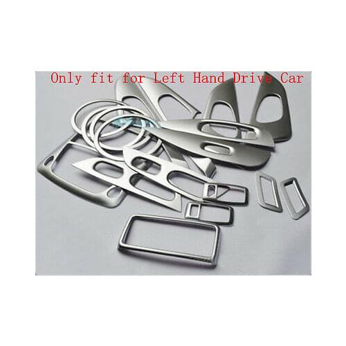 18*Interior Accessories Whole Kit Cover Trims for Nissan Rogue X-Trail 2014-2018