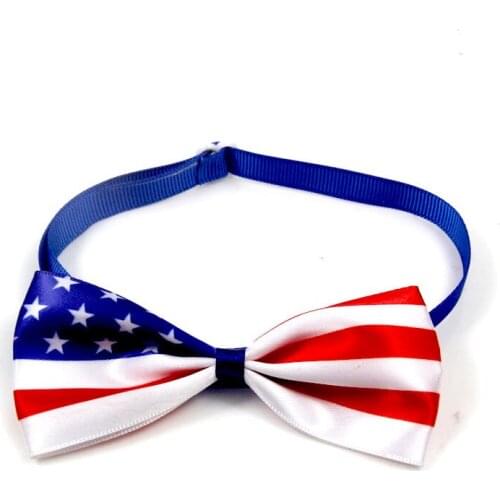 200PCS / LOT Pet Bow Tie Cat Dog Collar Accessories Dog Cat Necklace Adjustable Strap Pet Supplies