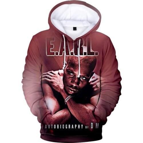 2021 R.I.P Rapper DMX 3D Print Hooded Sweatshirt Men/Women Casual Hoodies Clothes