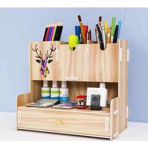 BAIHUIWEN Wooden Pen Holders