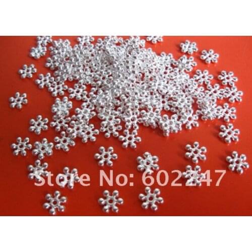 Free shipping! 6mm Wholesales snowflake spacer beads, Flower Spacer Findings, 1000pcs/lot