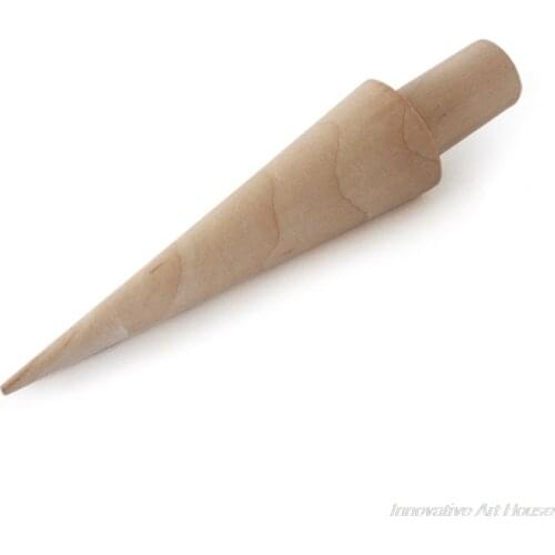 Wooden Ice Cream Cone Mold DIY Egg Roll Omelet Waffle Roller Pastry Roll Baking Decorating D30 20 Dropshipping