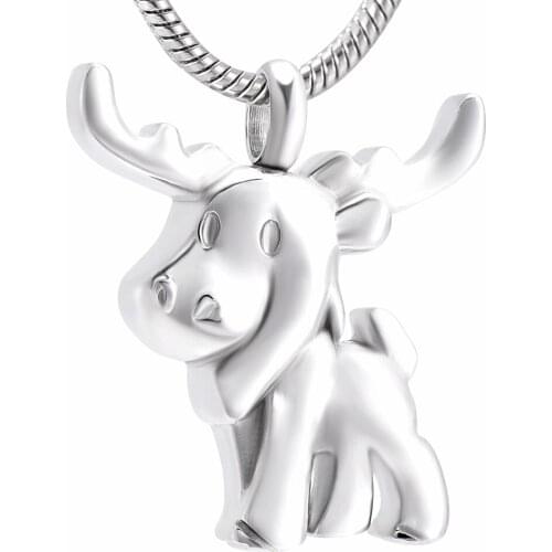 IJD10016 Instruction, Davids Deer Pendant Pet Cremation Urns Necklace Polishing Animal Ashes Hold