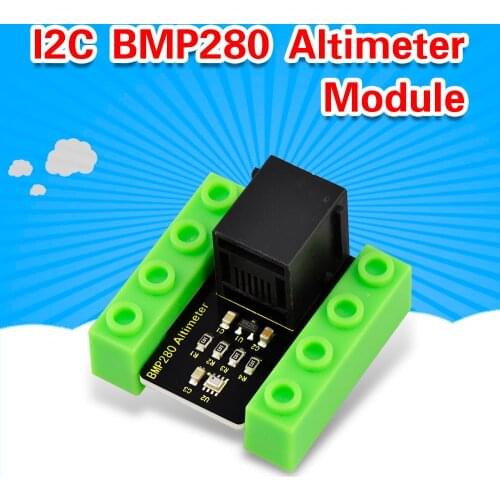 Kidsbits Blocks Coding I2C BMP280 Altimeter Module Barometric Pressure Altitude Sensor for Arduino STEM Education