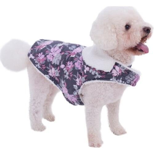 Cat Jacket Winter Costume For Small Medium Dogs Coat Pet Dog Jacket Clothes Pet Supplies Windproof Winter Dogs Cats Outfits