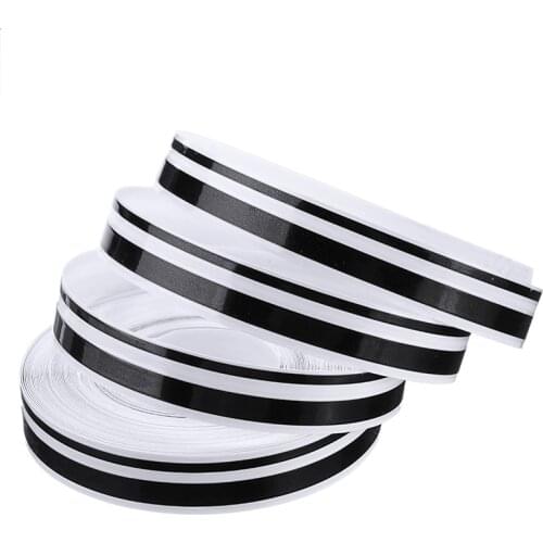 Hot Sales 2 Roll 32ft Car Styling Black Stripe Vinyl Sticker Tape Car Body Decals Stickers Car Motorcycle Boat DIY Decals