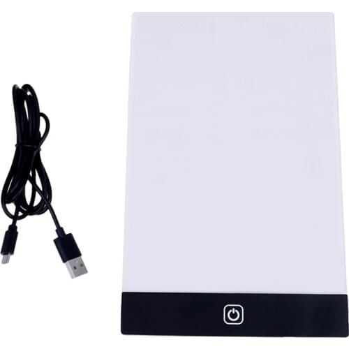 Ultra Thin A5 LED Graphics Tablet Drawing Tablet Drawing Board Light Box Tracing Table Pad Diamond Painting Embroidery Tools